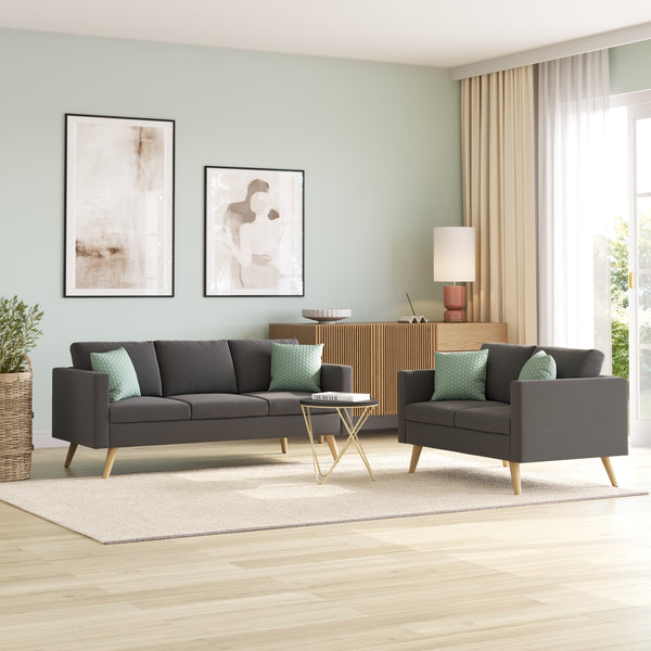 Sofa Set BLAIR anthrazit
