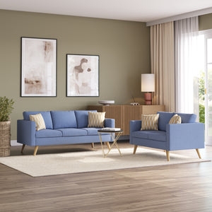 Sofa Set BLAIR blau