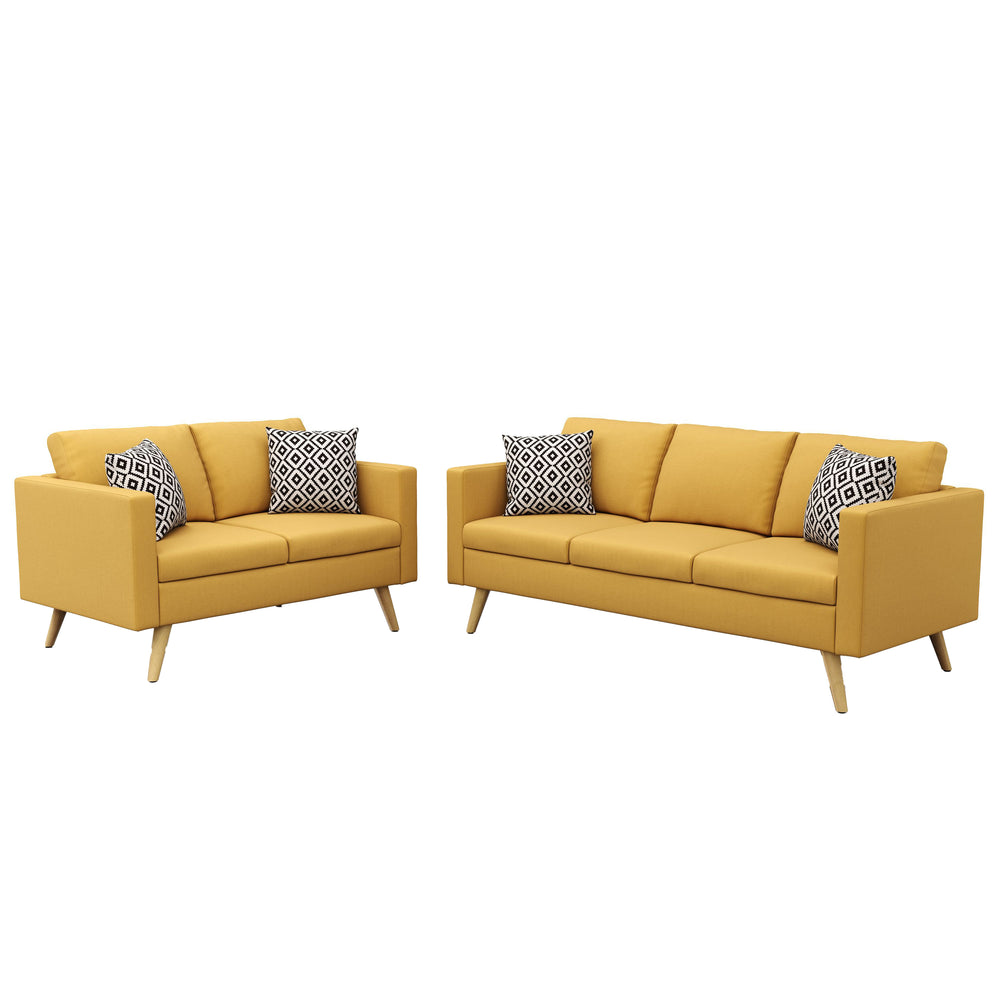 Set divano BLAIR giallo