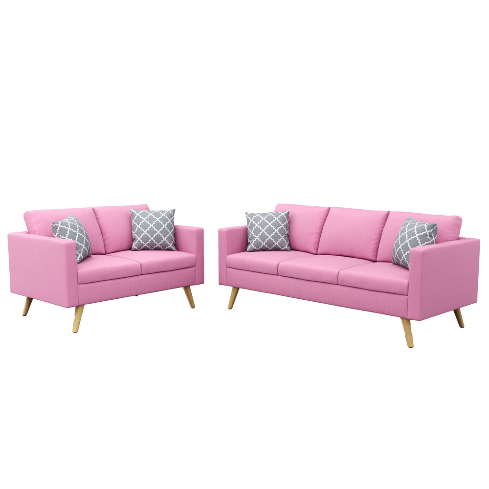 Set divano BLAIR rosa