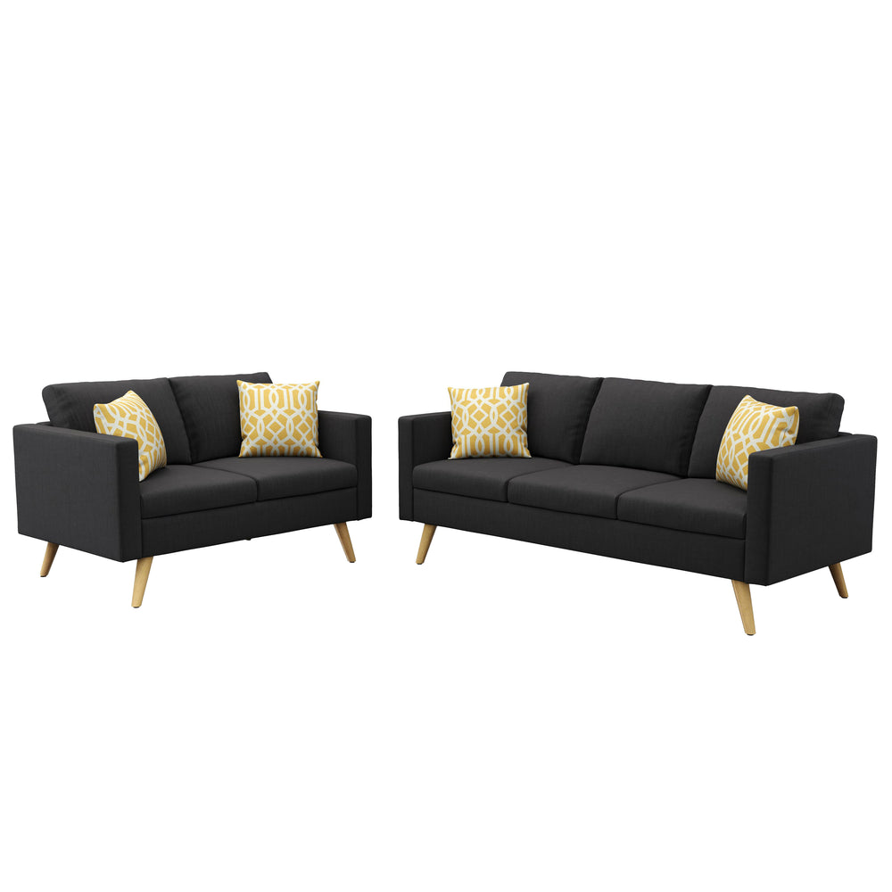 Set divano BLAIR nero