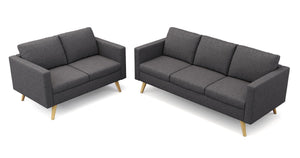 Sofa Set BLAIR anthrazit