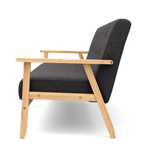 Sofa Set EDDY anthrazit