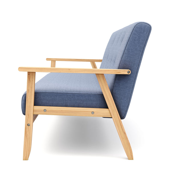 Sofa Set EDDY blau