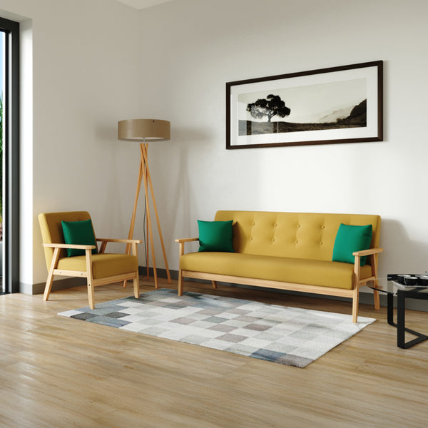 Sofa Set EDDY gelb