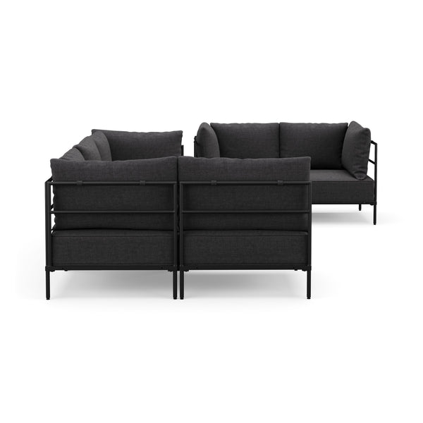 Sofa Set ETHAN anthrazit