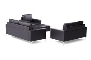 Sofa Set LEX schwarz