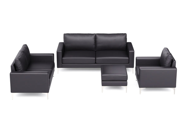 Sofa Set LEX schwarz