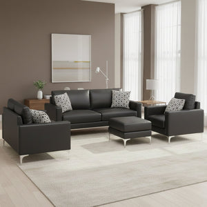 Sofa Set LEX schwarz