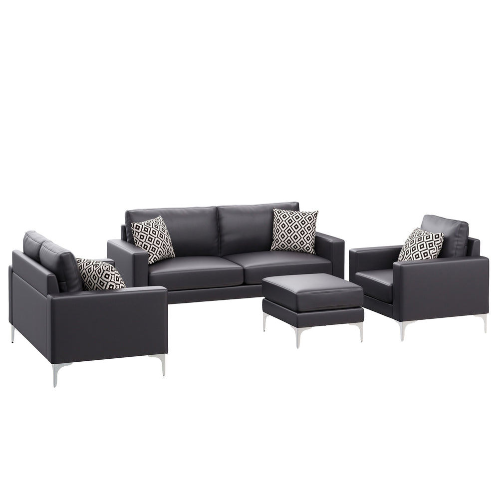 Set divano LEX nero