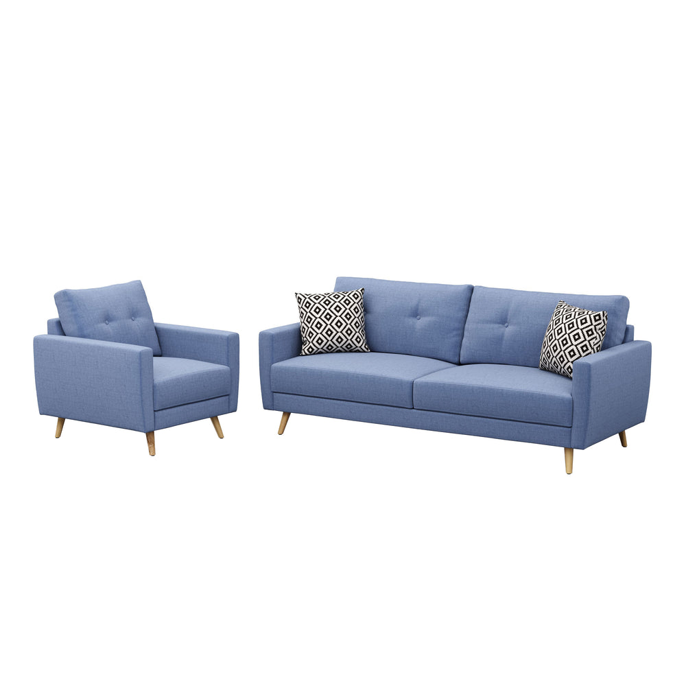 Set divano MANDY blu