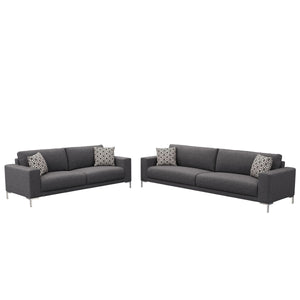 Sofa Set NOREEN anthrazit