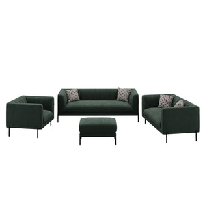 Sofa Set ATTILA dunkelgrün