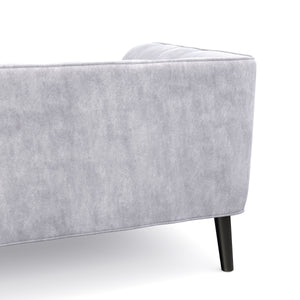 Sofa Set MERLIN samt-grau