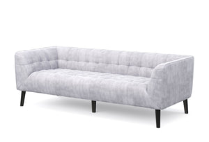 Sofa Set MERLIN samt-grau