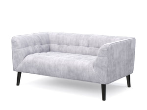 Sofa Set MERLIN samt-grau