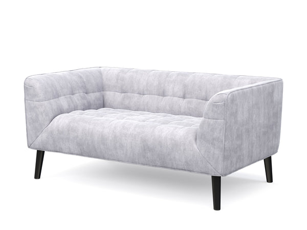Sofa Set MERLIN samt-grau