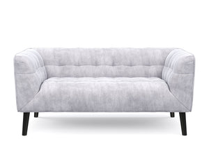 Sofa Set MERLIN samt-grau