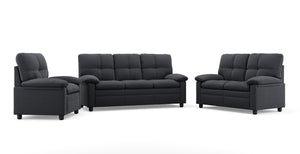 Sofa Set TOM anthrazit