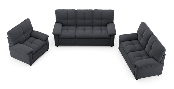 Sofa Set TOM anthrazit