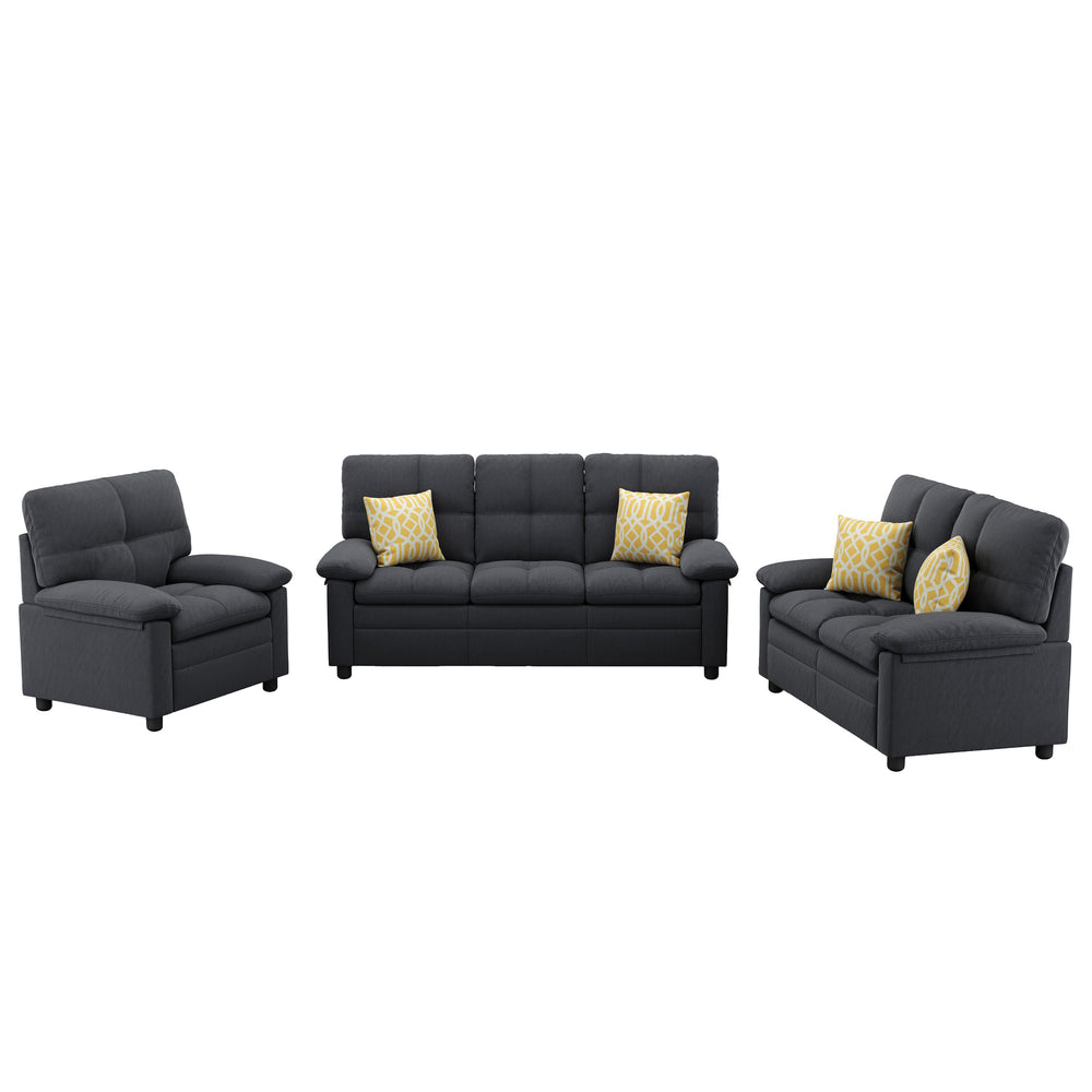 Set di divani TOM antracite