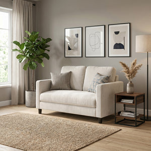 Sofa WINKLER 2-Sitzer beige