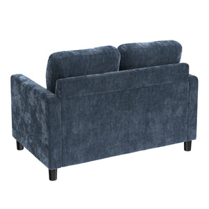 Sofa WINKLER 2-Sitzer dunkelblau