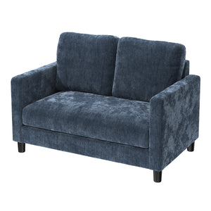 Sofa WINKLER 2-Sitzer dunkelblau