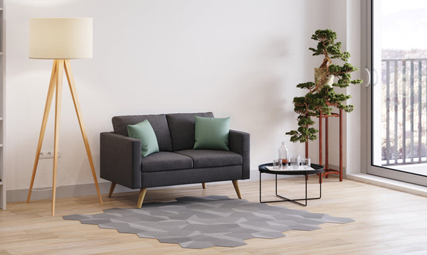Sofa BLAIR 2-Sitzer anthrazit