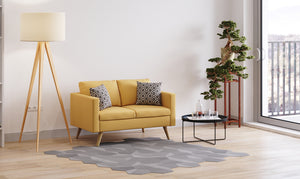 Sofa BLAIR 2-Sitzer gelb