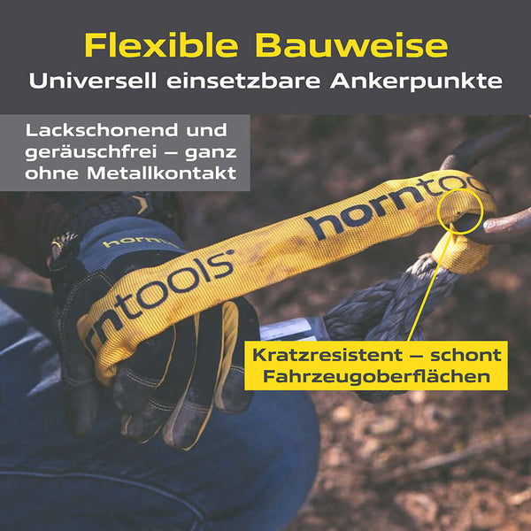 Softschäkel mit Aufscherschutz