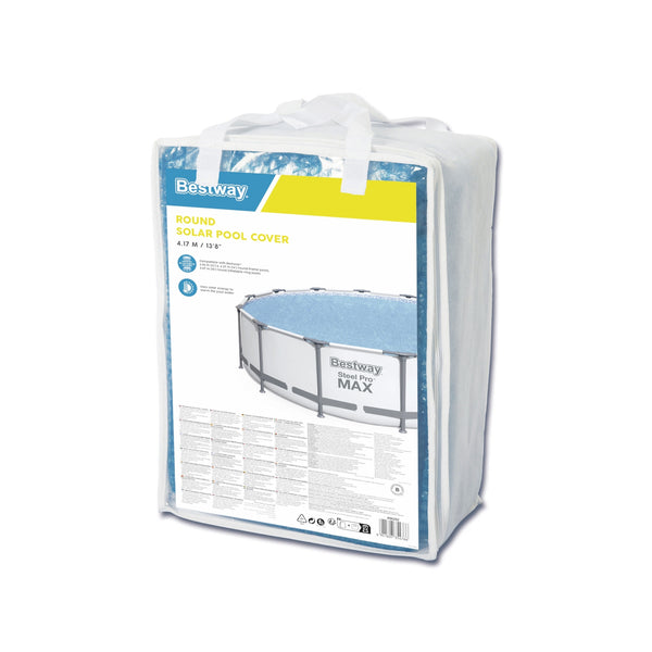 Solar Abdeckung für Swimming Pool Set mit Stahlrahmen (427 x 100 cm)