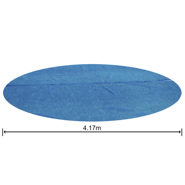 Solar Abdeckung für Swimming Pool Set mit Stahlrahmen (427 x 100 cm)