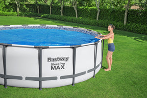 Solar Poolabdeckung rund 527 cm