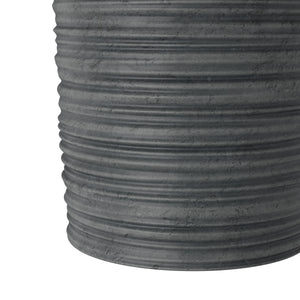Solar Springbrunnen SOLANA 34 x 70 cm schwarz