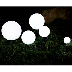Solarlampe rund 20 cm 3er Set