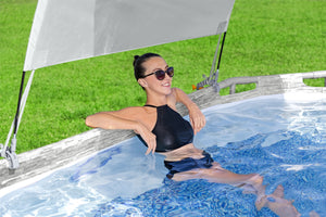 Sonnendach Bestway für Pool eckig und oval