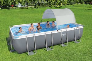 Sonnendach Bestway für Pool eckig und oval