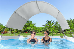 Sonnendach Bestway für Pool eckig und oval