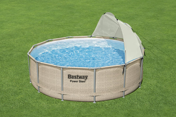 Sonnendach Bestway für Pool rund