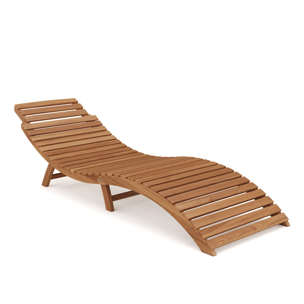 Lettino prendisole in legno ALMERIA