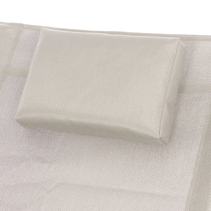 Sonnenliege Schaukelstuhl ""ANTIGUA"" beige