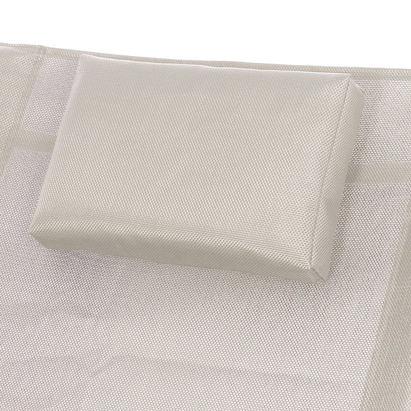 Sonnenliege Schaukelstuhl ""ANTIGUA"" beige