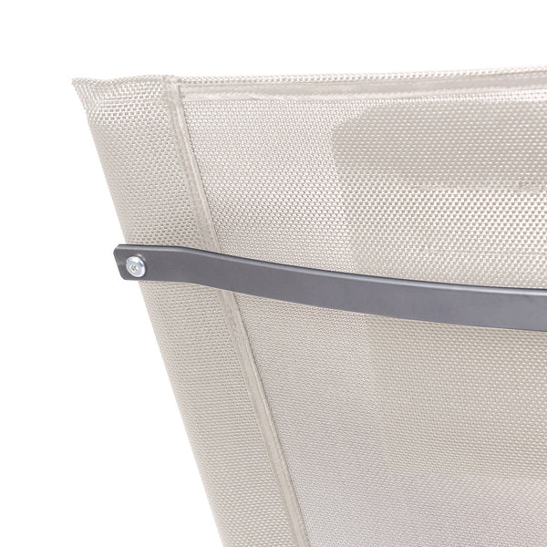 Sonnenliege Schaukelstuhl ""ANTIGUA"" beige