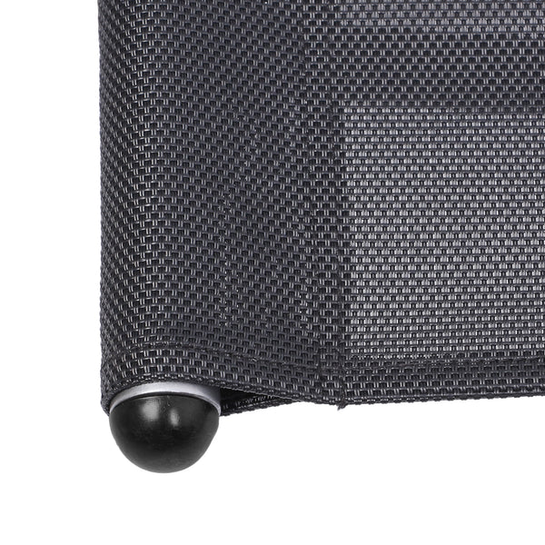 Sonnenliege Schaukelstuhl ""ANTIGUA"" schwarz
