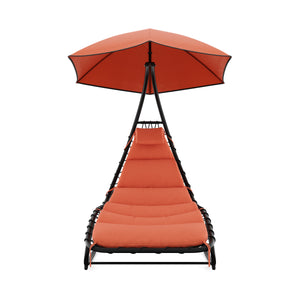Sonnenliege Schaukelstuhl GRAVANA orange