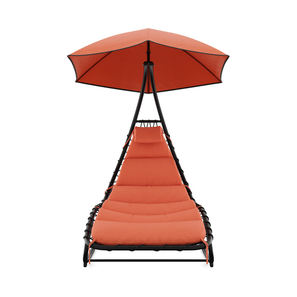 Sonnenliege Schaukelstuhl GRAVANA orange