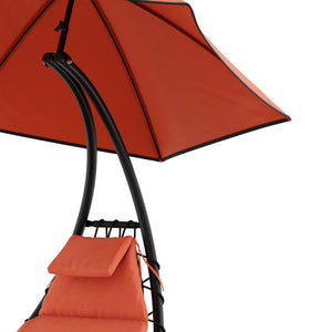 Sonnenliege Schaukelstuhl GRAVANA orange