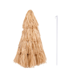 Sonnenschirm 160 cm beige