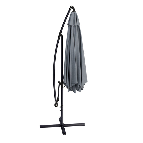 Sonnenschirm Ampelschirm 270 cm anthrazit